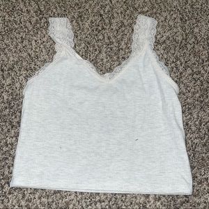 Lace tank top